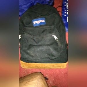 Jansport Black and brown backpack